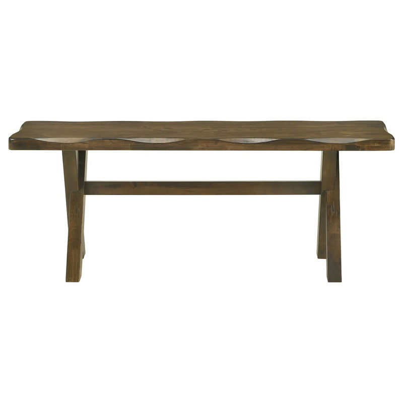Knotty - Dining Bench - Brown
