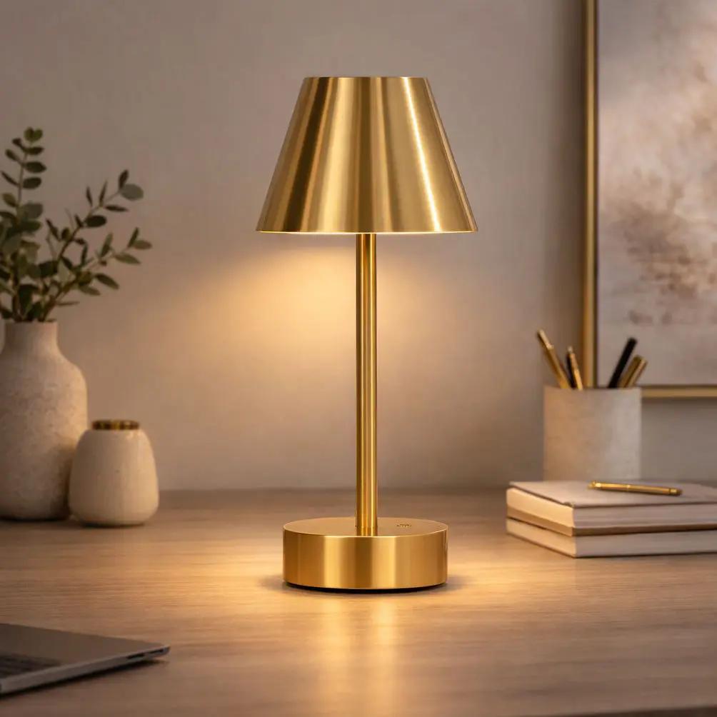 Elegance Rechargeable LED Table Lamp LED Touch Switch by HouseOfZazla
