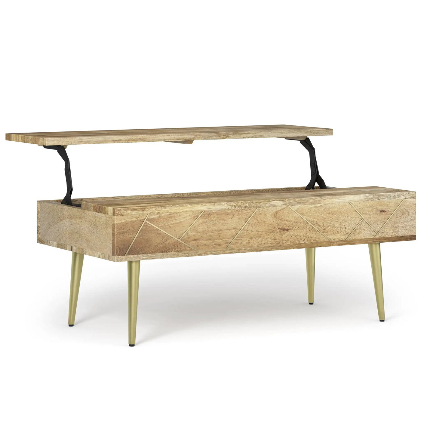 Jager - Lift Top Coffee Table Handcrafted by HouseOfZazla