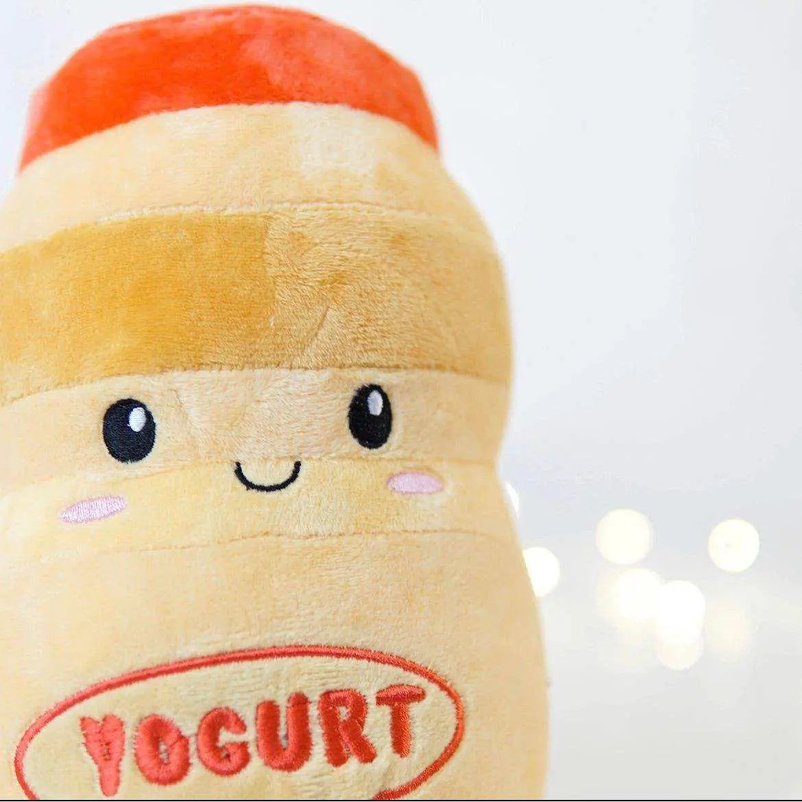 Yogurt Drink Plush 8 Soft Cute Huggable Design by Selzalot
