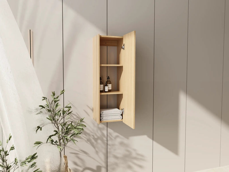 12 Inch Small Wall Mounted Side Cabinet by HouseOfZazla