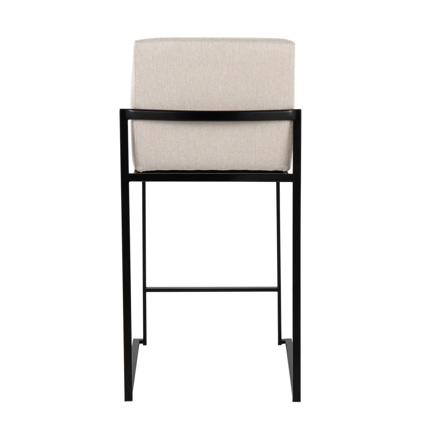 Fuji - Contemporary Modern Elegance, High Back Counter Stool by HouseOfZazla