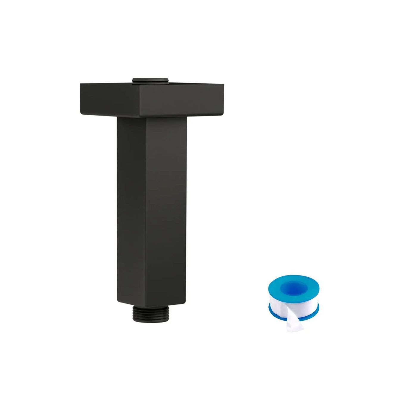 Ceiling Mounted Shower Arm With Flange Stainless Steel by HouseOfZazla