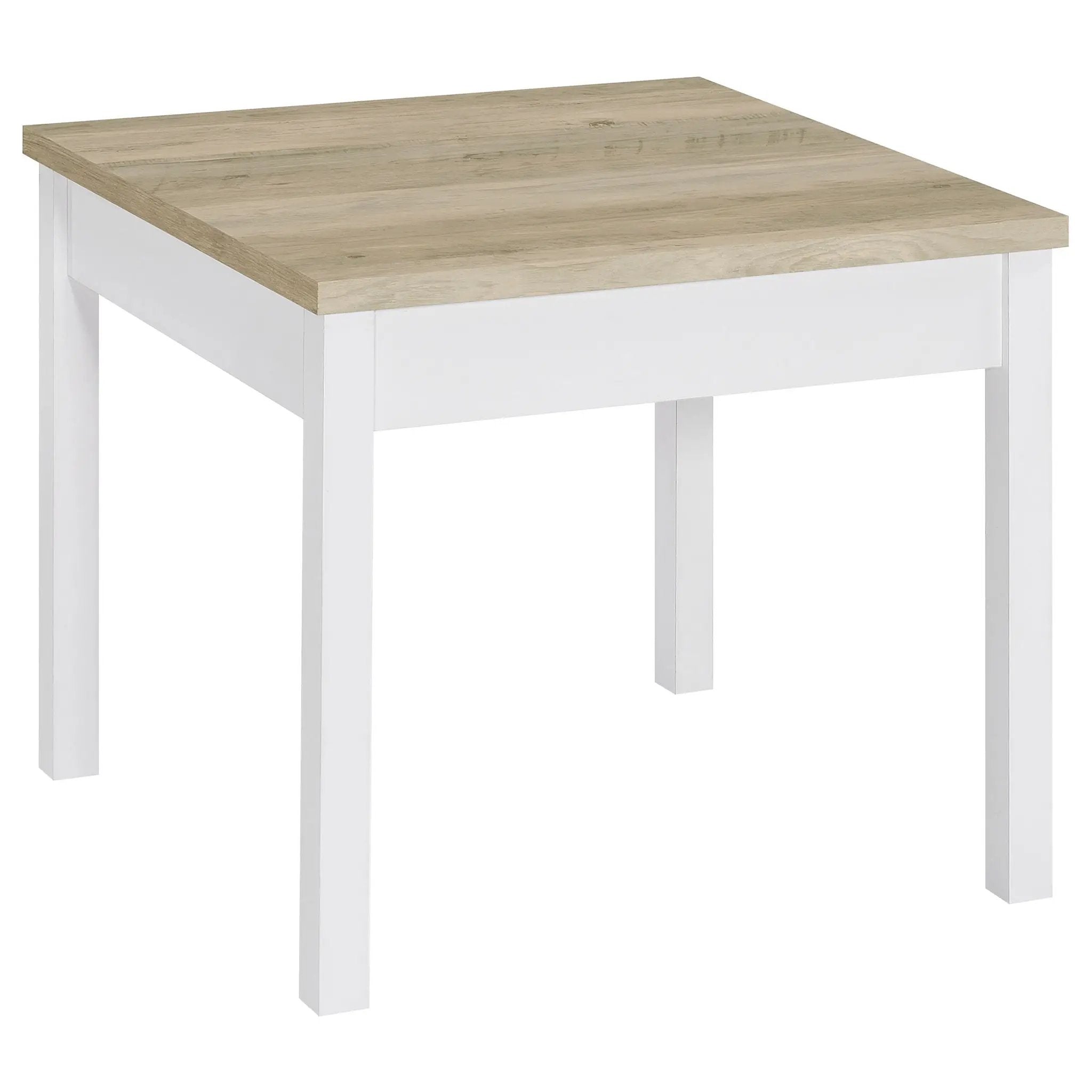 Stacie 3-piece Coffee Table Set Distressed Pine and White by Unique Piece Furniture