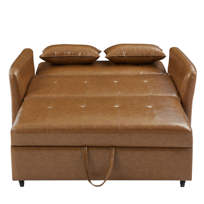 Convertible Sleeper Sofa Bed With 3 USB Ports by HouseOfZazla