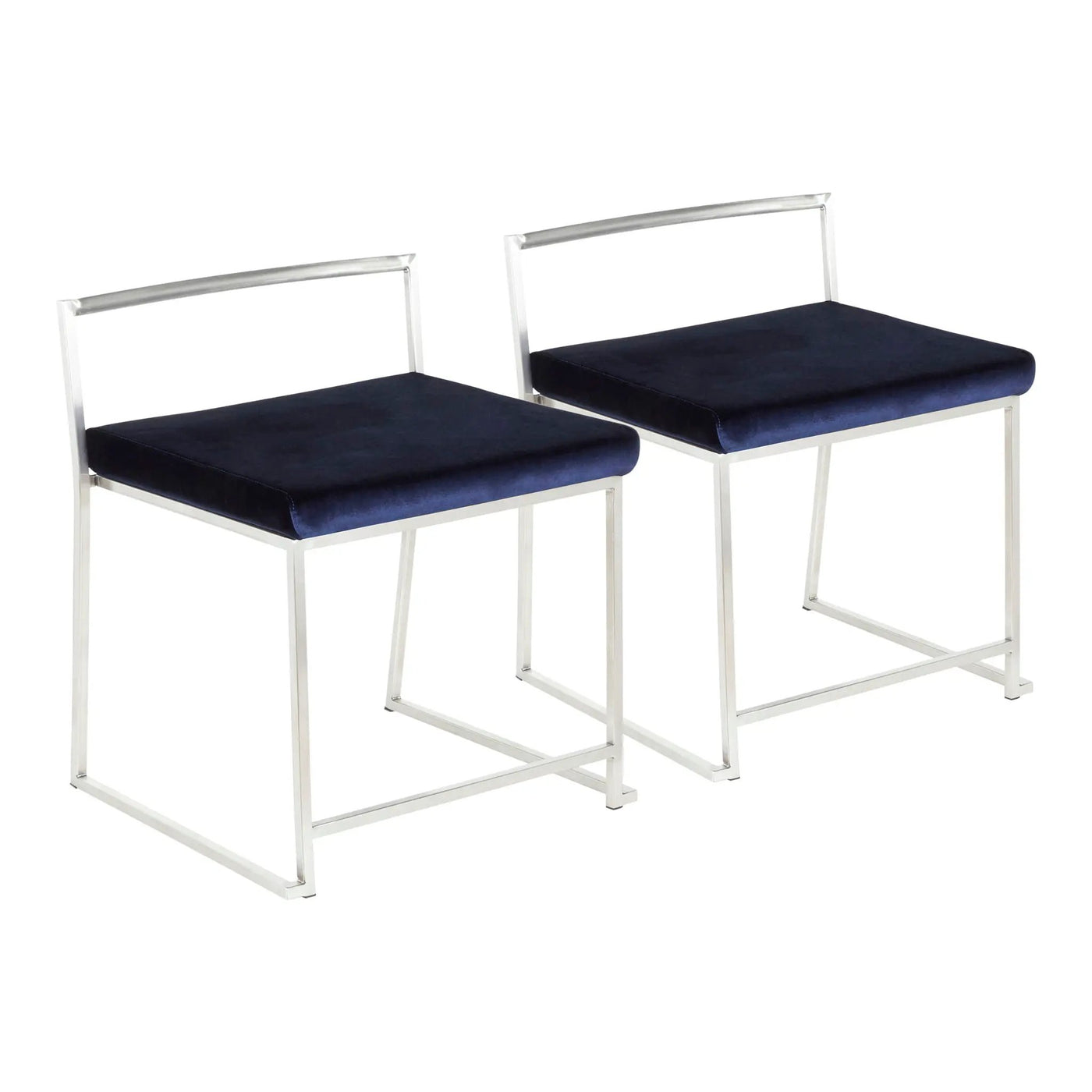 Fuji - Contemporary Stackable Dining Chair (Set of 2) by HouseOfZazla