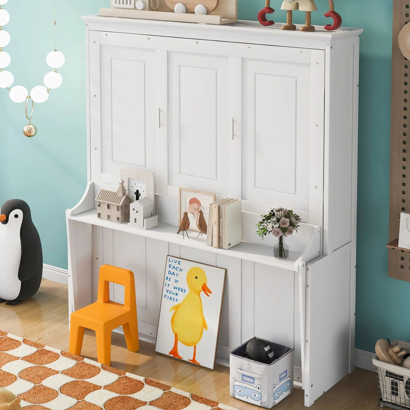 Murphy Bed With Shelf by HouseOfZazla