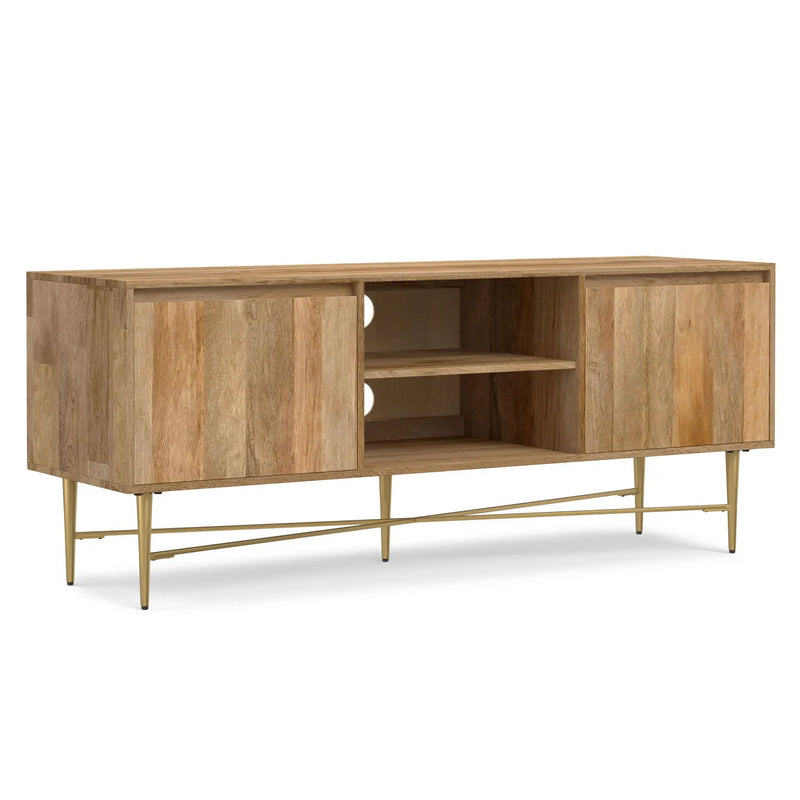 Fallon - TV Media Stand - Natural by HouseOfZazla