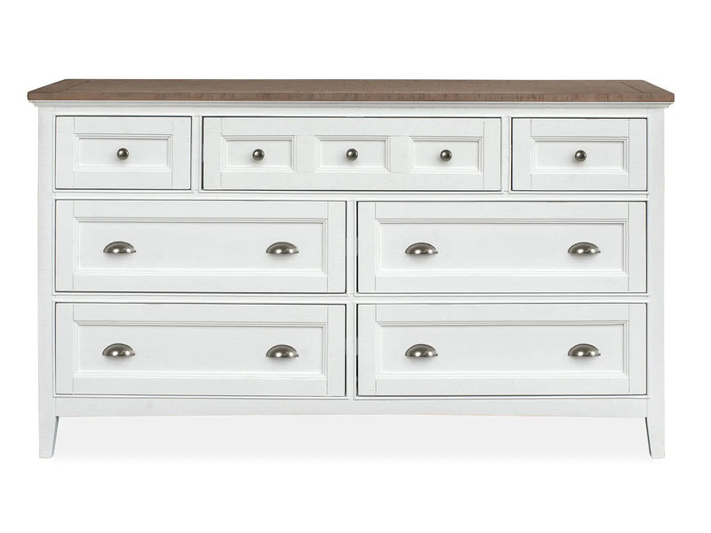 Heron Cove - Two Tone Drawer Dresser by Unique Piece Furniture