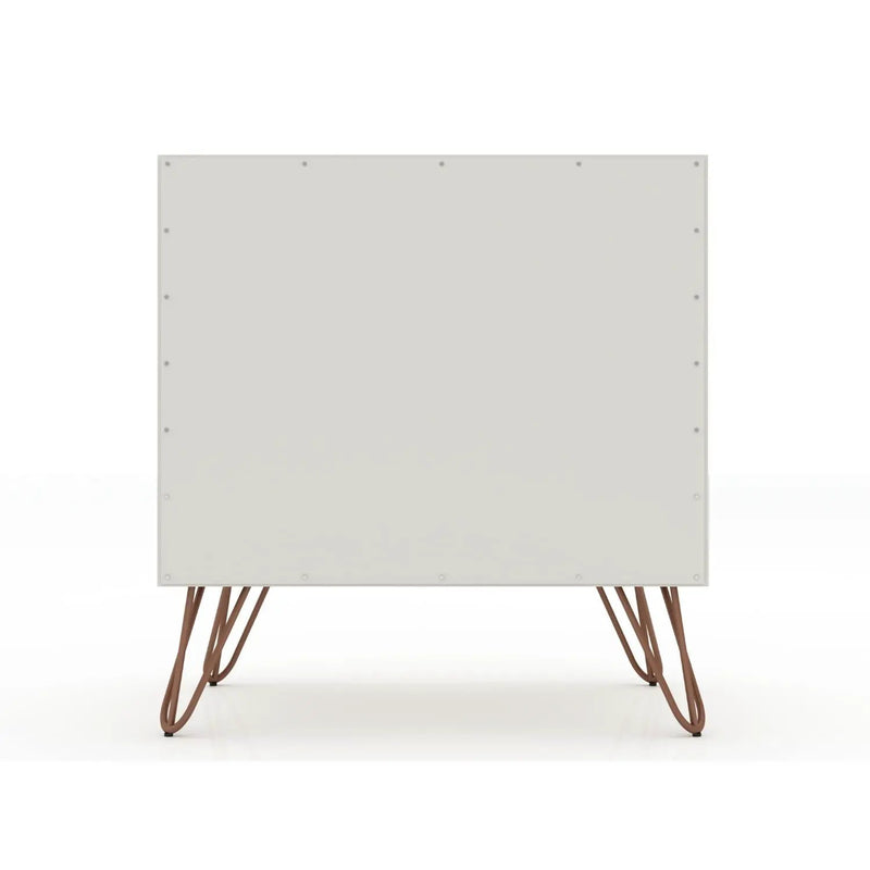 Rockefeller - Nightstand With 1 Drawer - Off White by HouseOfZazla