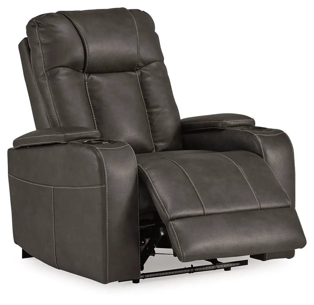 Feazada - Power Recliner With Adj Headrest by Unique Piece Furniture
