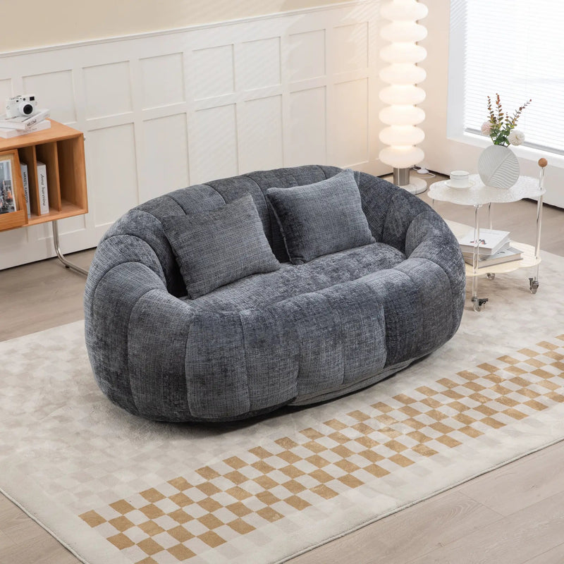 Bean Bag Lazy Sofa Durable Comfort Lounger by BLAKHOM