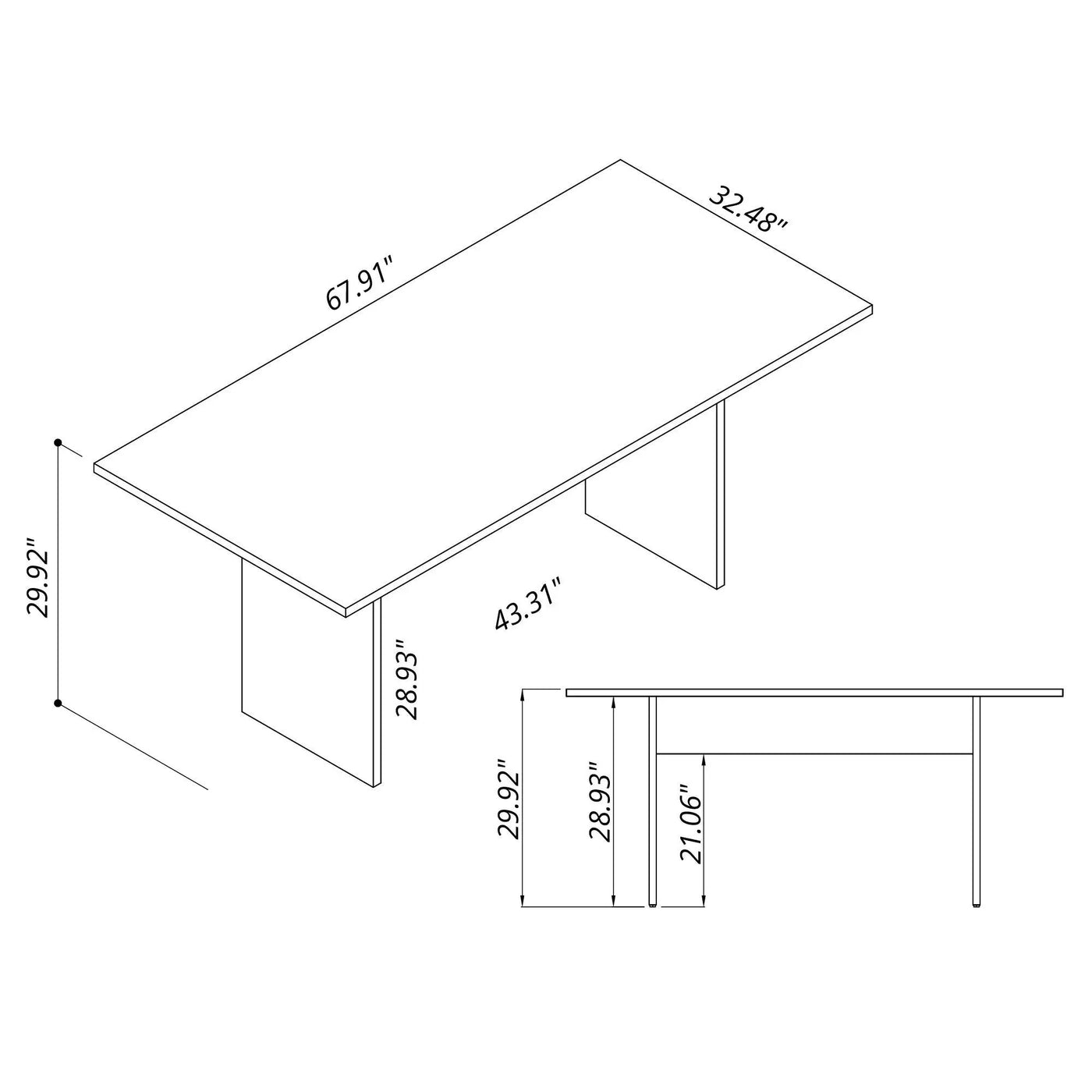 Nomad - Dining Table by HouseOfZazla