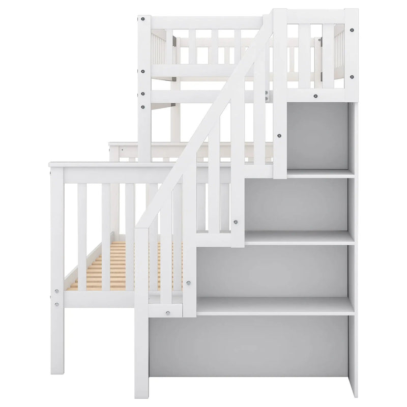 Bunk Bed With Staircase by Unique Piece Furniture