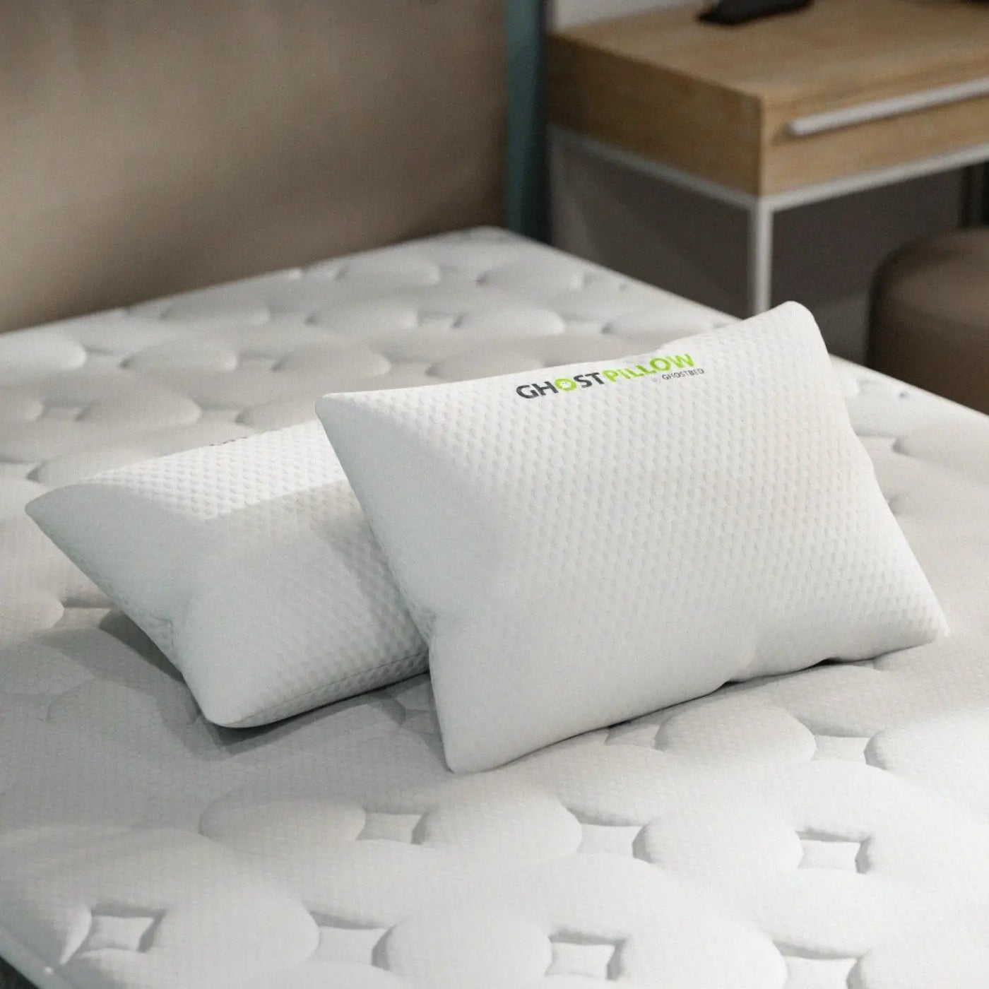 Ghostpillow Shredded - Customizable Soft Fluffy Gel Memory Foam & Siliconized Pillow by HouseOfZazla
