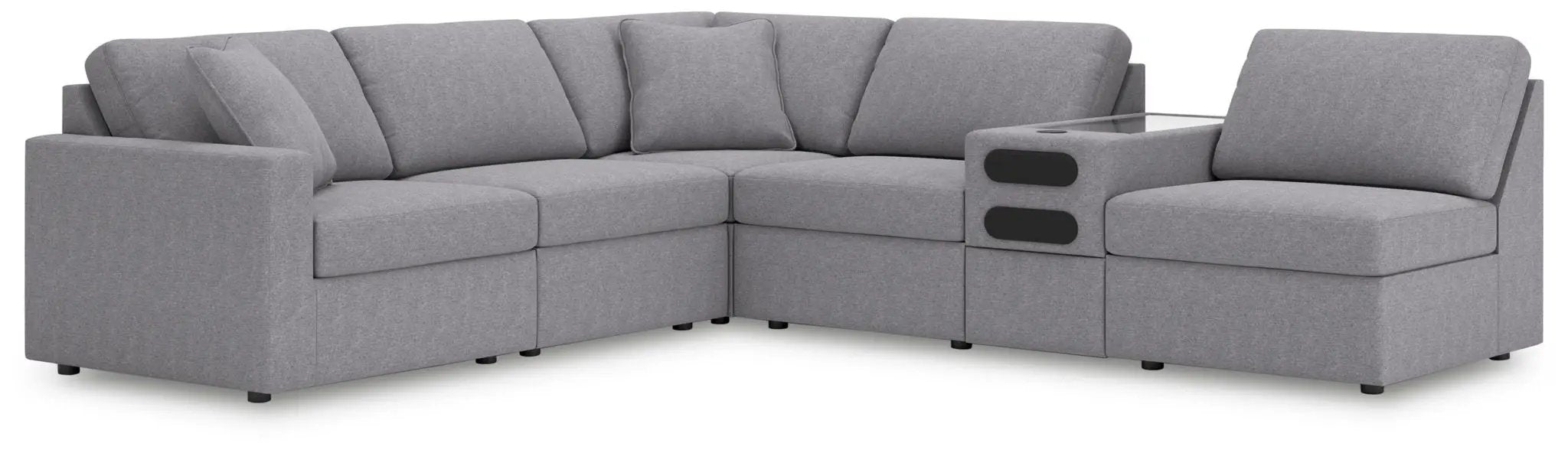 Modmax - Sectional - Granite by Unique Piece Furniture