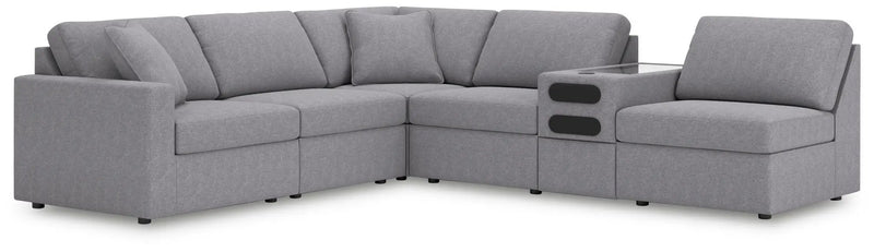 Modmax - Sectional - Granite by Unique Piece Furniture