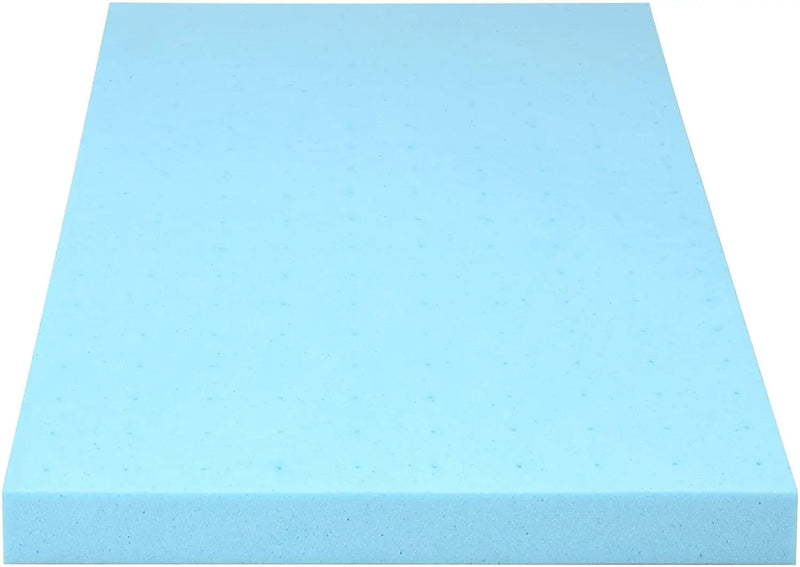 3 Inch Gel-Infused Cooling Bed Topper for All-Night Comfy by DirectDeals