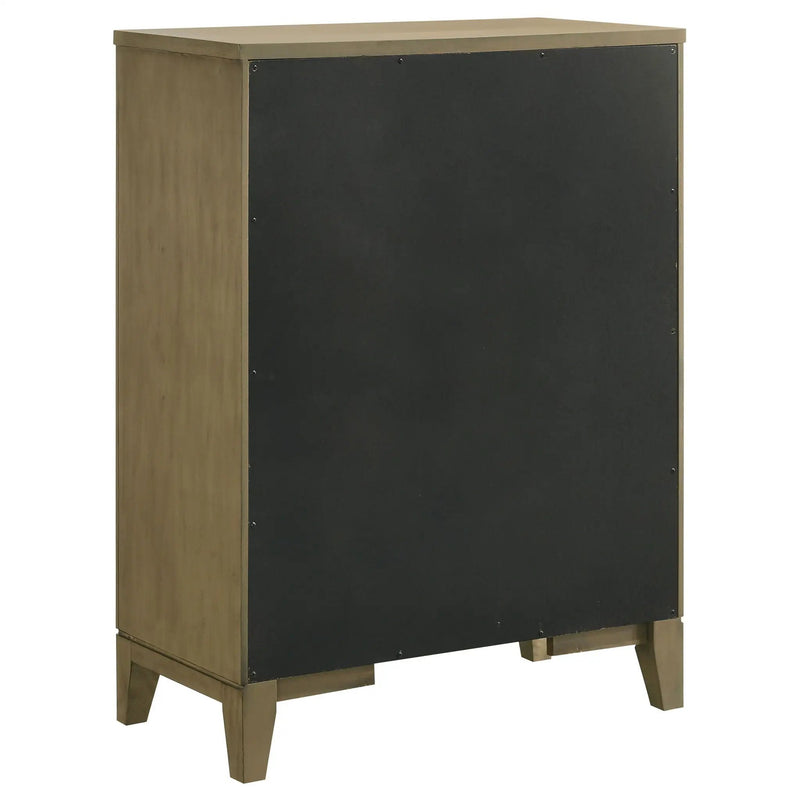 Granada 5-drawer Bedroom Chest of Drawers Natural Pine by Unique Piece Furniture