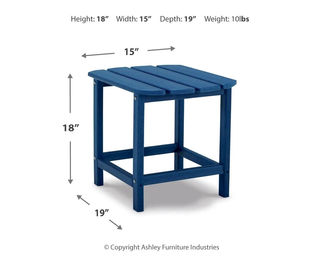 Sundown Treasure - Outdoor End Table by Unique Piece Furniture