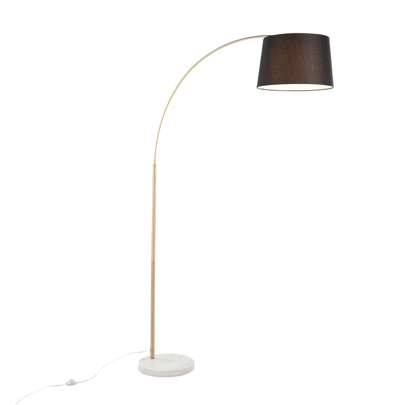 March - Contemporary Floor Lamp & Elegant Finish by HouseOfZazla