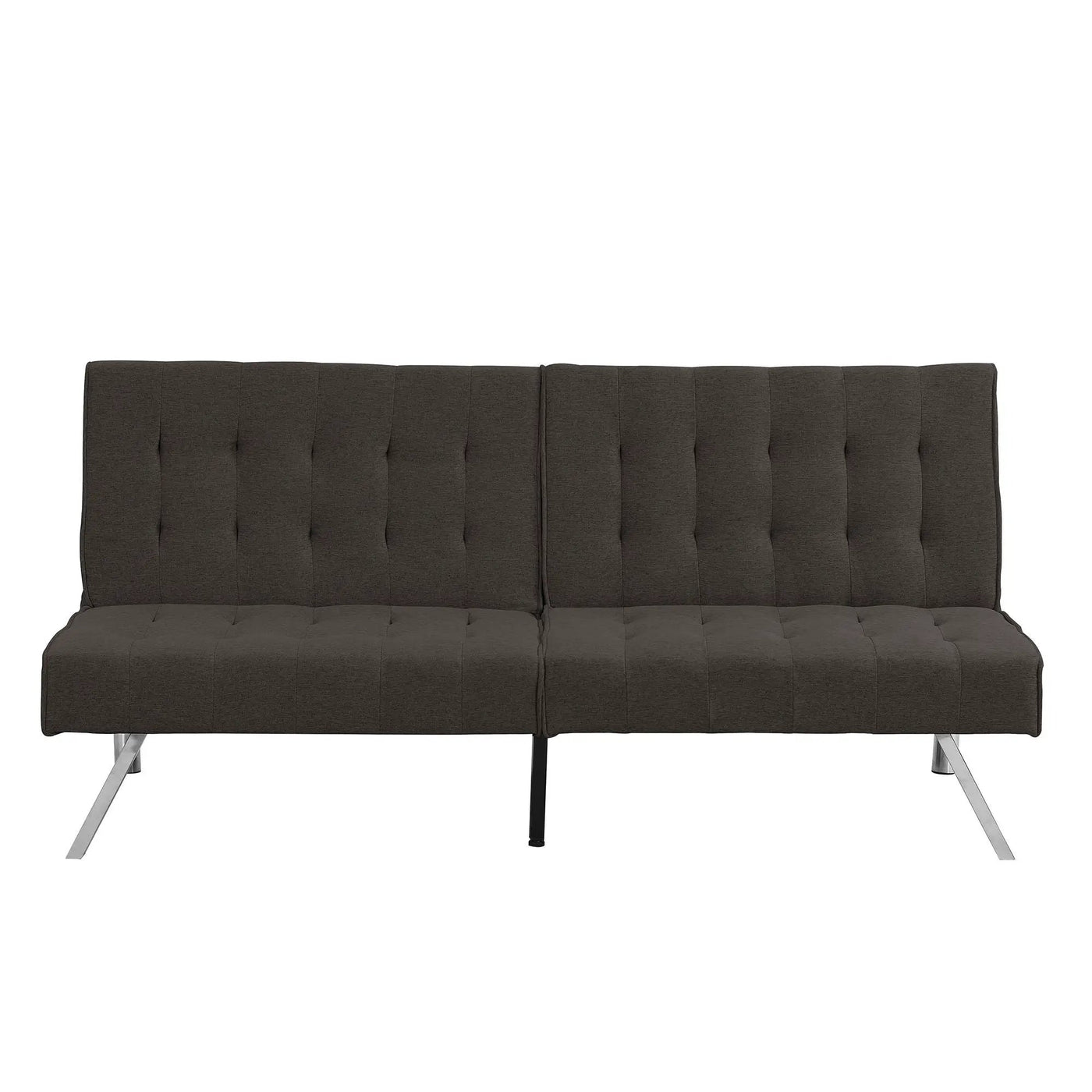 Modern Sofa Bed With Wood Frame And Stainless Legs by HouseOfZazla