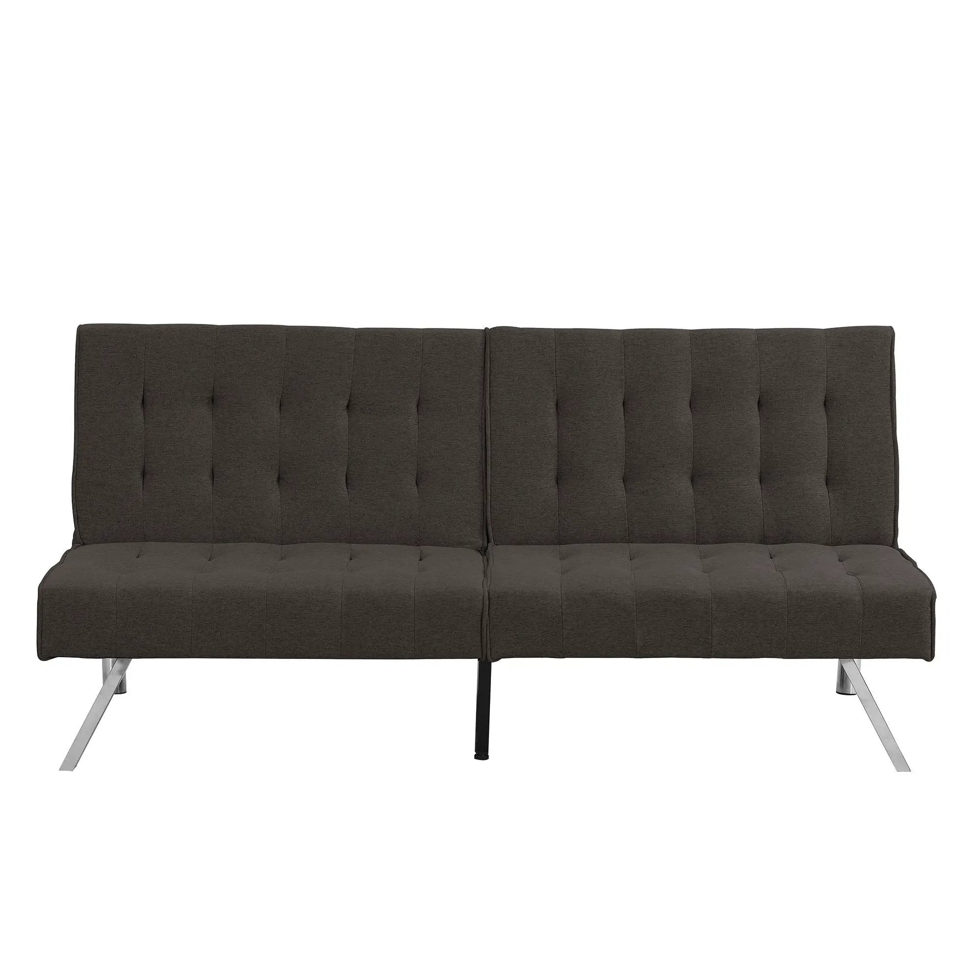 Modern Sofa Bed With Wood Frame And Stainless Legs by Unique Piece Furniture