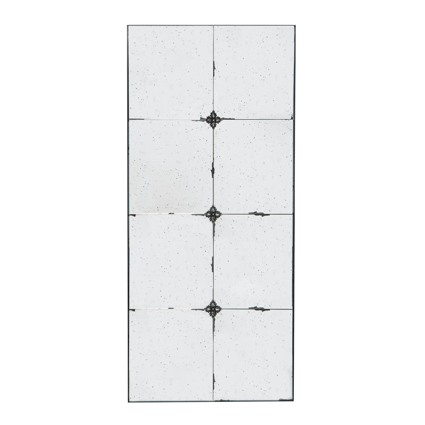 Traditional Decor Style Antique Glass Panel Mirror, Wall Mirror For Bathroom Entryway Console Lean Against Wall by HouseOfZazla