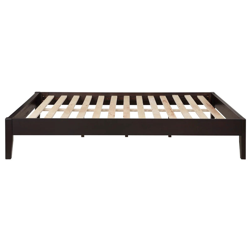 Hounslow Queen Universal Platform Bed Cappuccino by Unique Piece Furniture