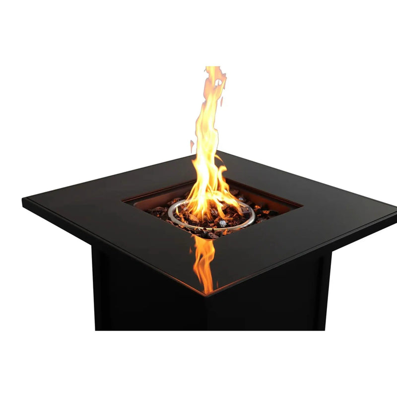 Outdoor Fire Pit For Outdoor Home Garden Backyard Fireplace - Black by Unique Piece Furniture