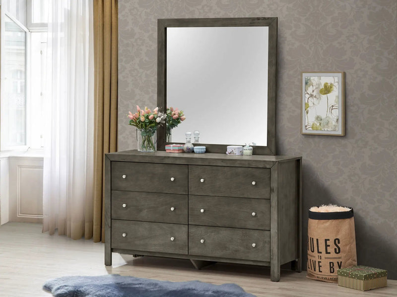 Burlington - Dresser - Gray by Unique Piece Furniture