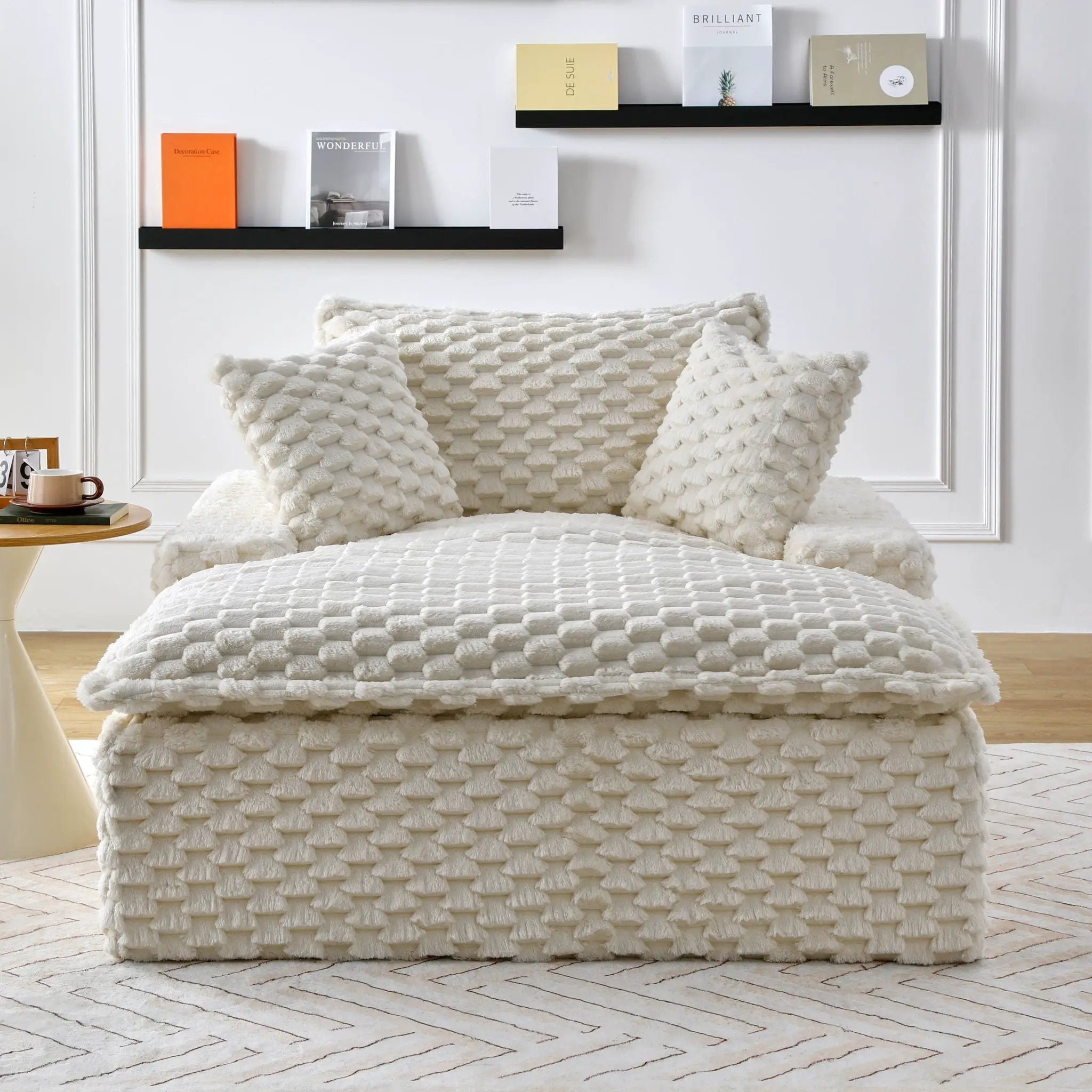 Harbor - Luxury Sofa Turtle Fleece Fabric by Unique Piece Furniture