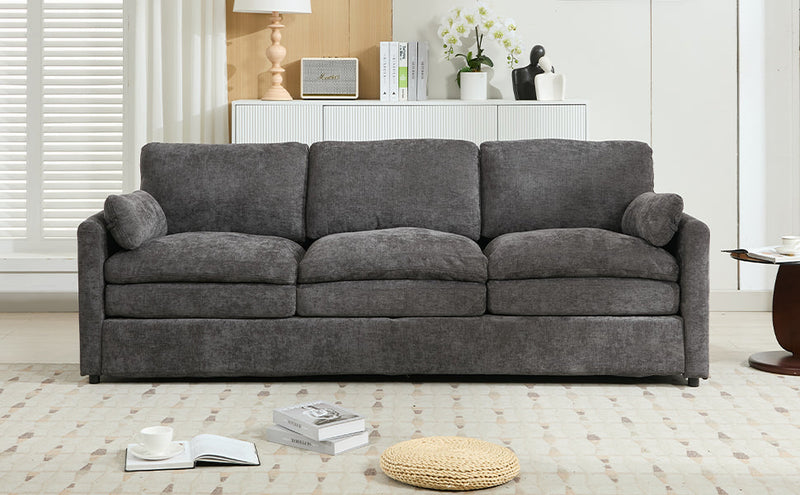 Cozy Upholstered Oversized 3-Seater Cloud Sofa by BLAKHOM