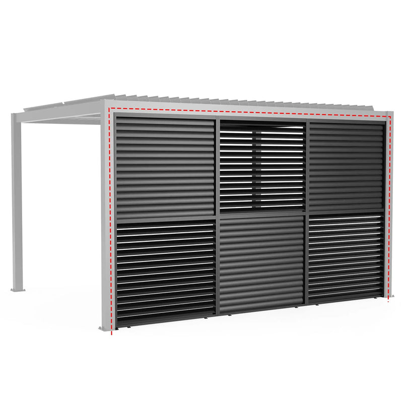 Louver Grille Frame & Louvers by Unique Piece Furniture