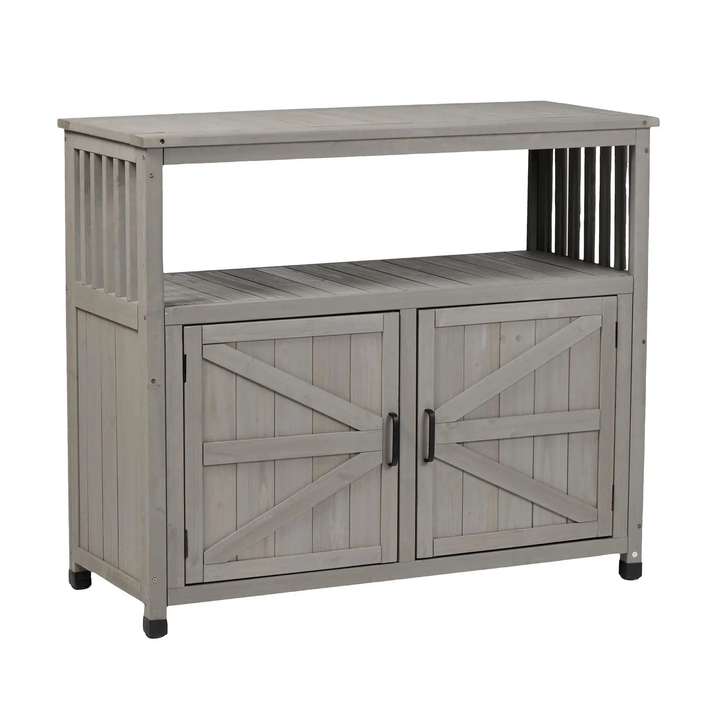 Patio Bar Table Set With Storage by HouseOfZazla