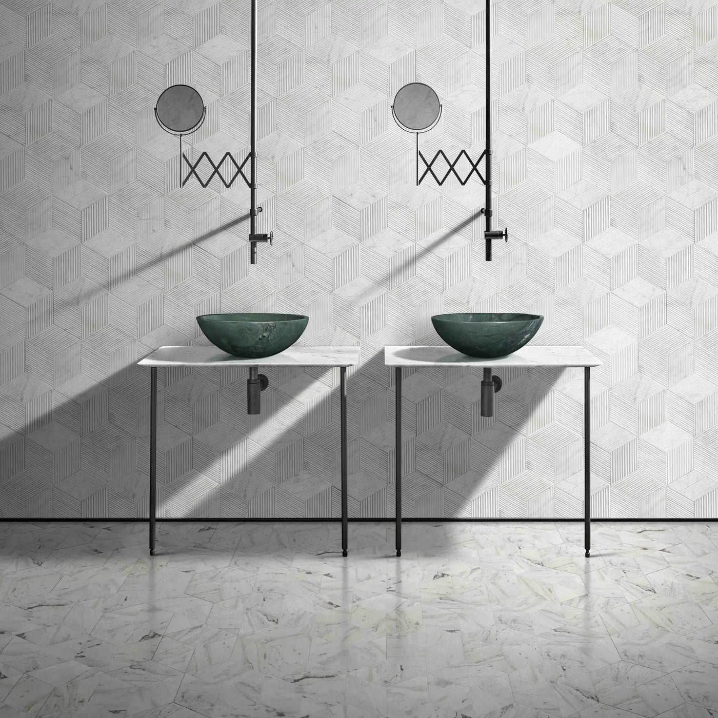 Bathroom Vessel Sink, Circular Design by HouseOfZazla