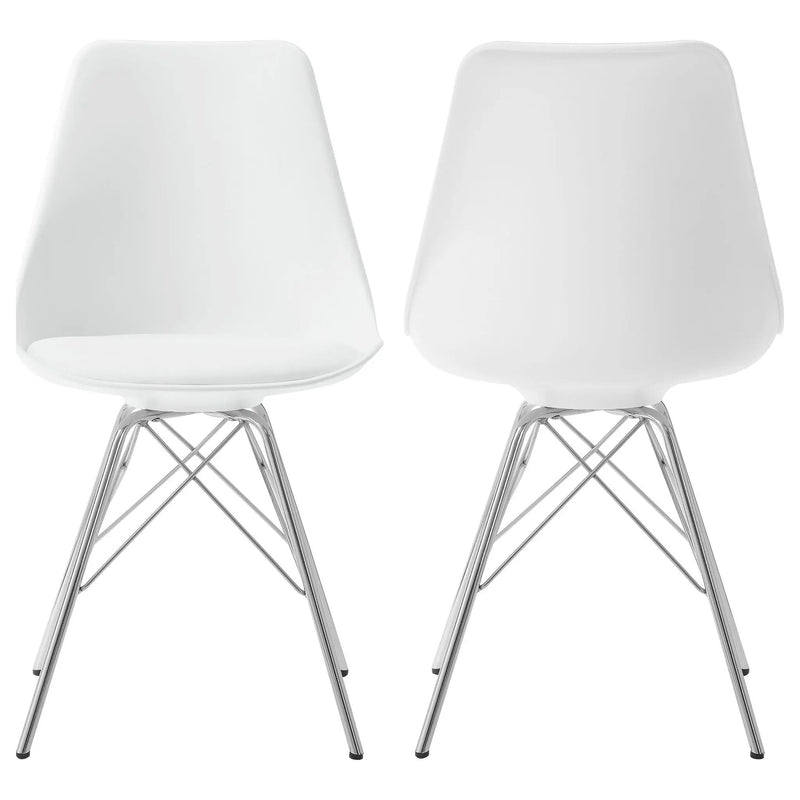 Marli - Dining Side Chair (Set of 2) - White by HouseOfZazla