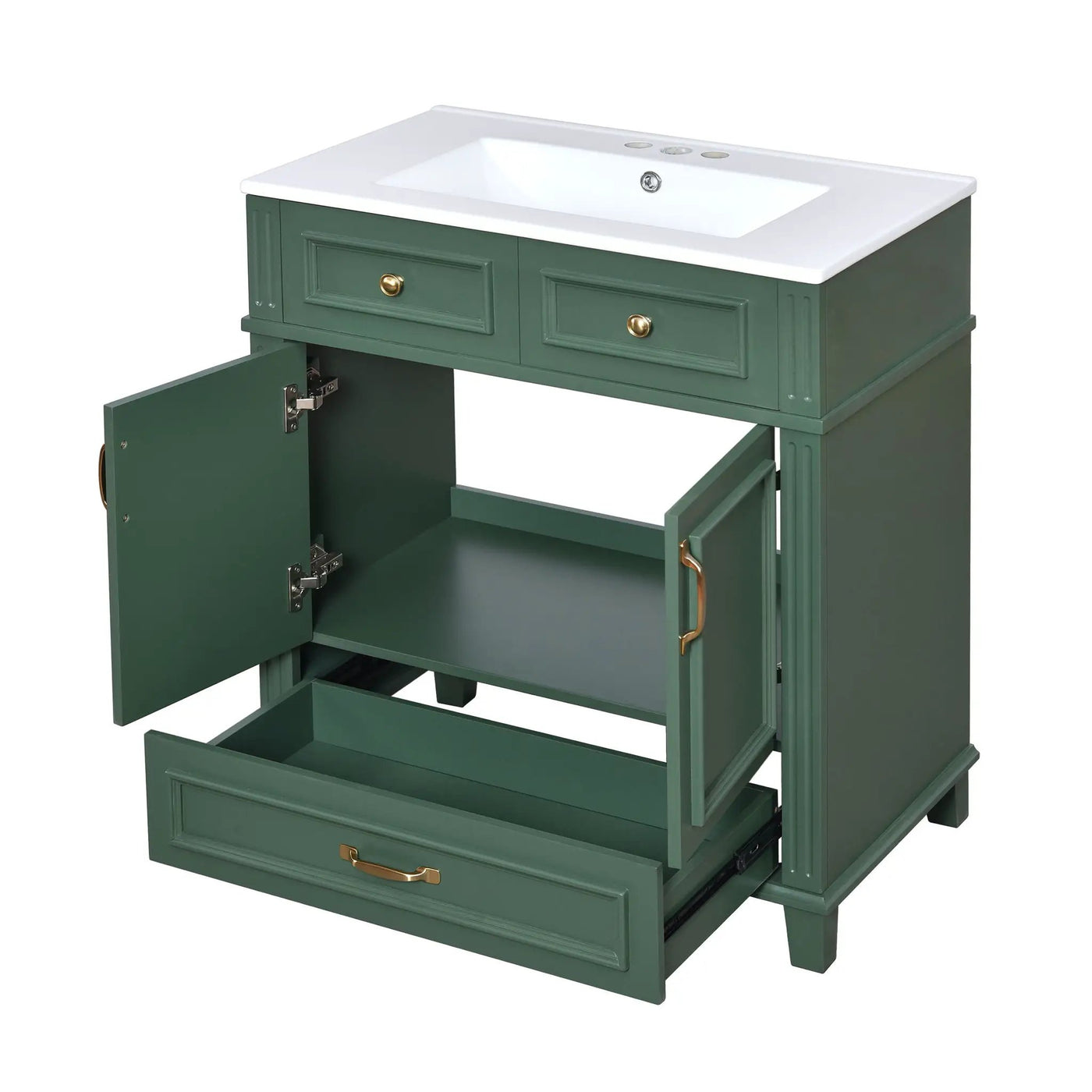 Bathroom Vanity With Sink And Storage Cabinet by HouseOfZazla