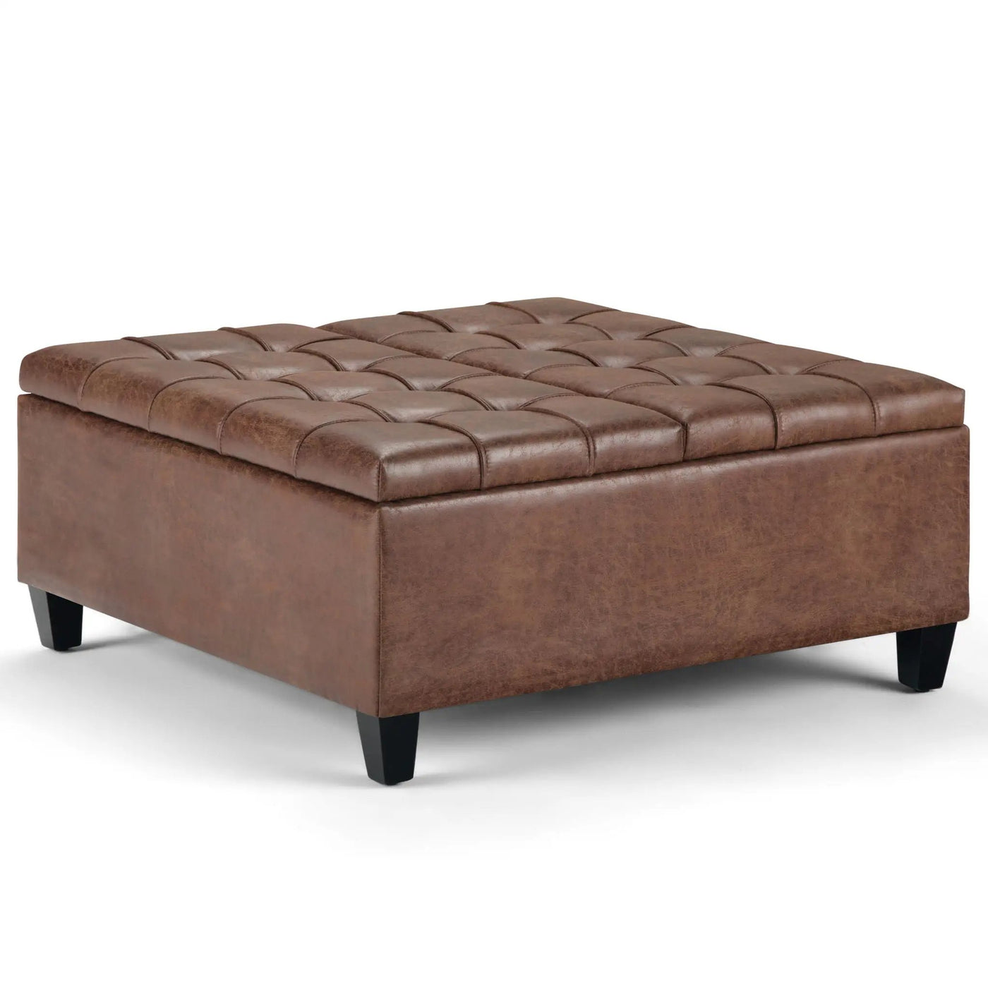 Harrison - Upholstered Coffee Table Storage Ottoman by HouseOfZazla