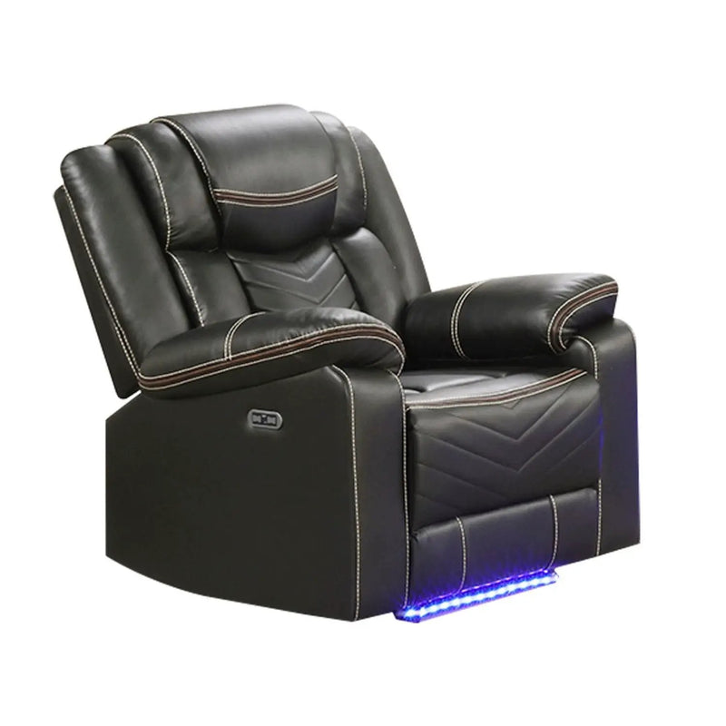 Challenger - LED Power Recliner Chair by HouseOfZazla