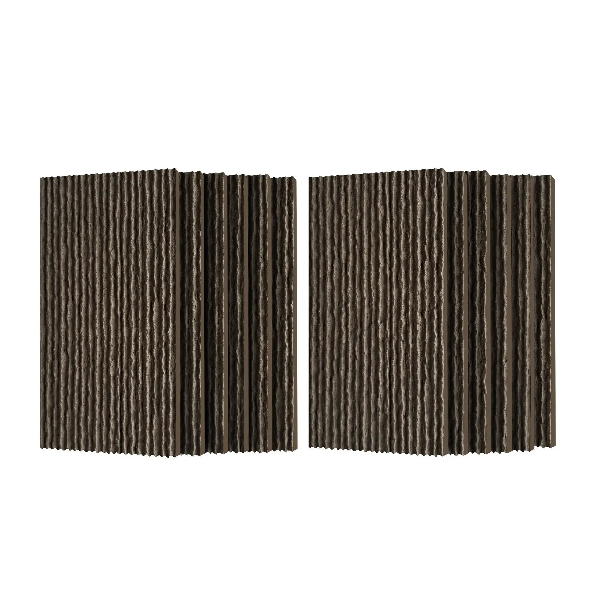 3D Faux Stone Wall Panels - 12 PCS PU Wainscoting by HouseOfZazla