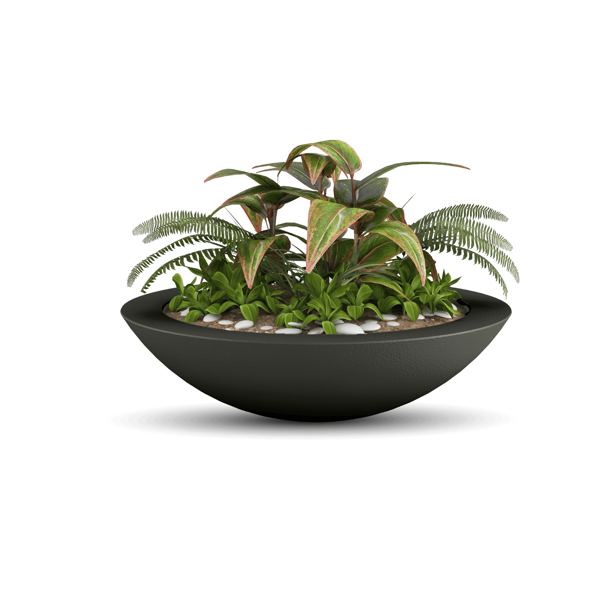Oceanside Outdoor Shallow Planter by ModaConcrete - Direct source for architectural and precast concrete
