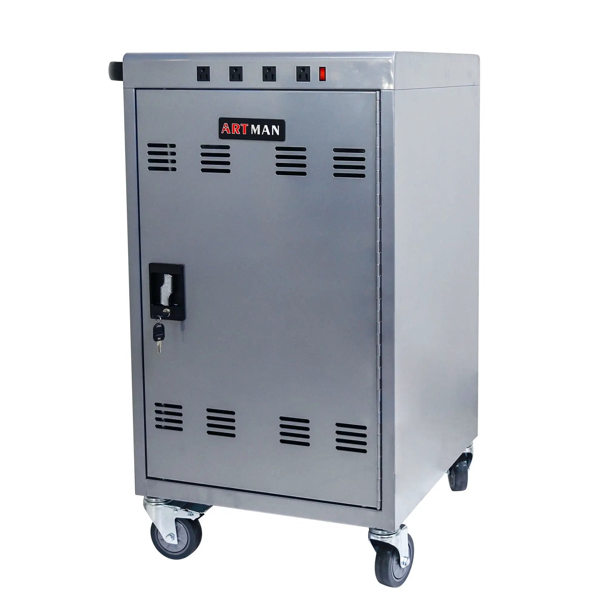 Mobile Charging Cart For Tablets Laptops 35, Device Capacity Matt Metal by HouseOfZazla