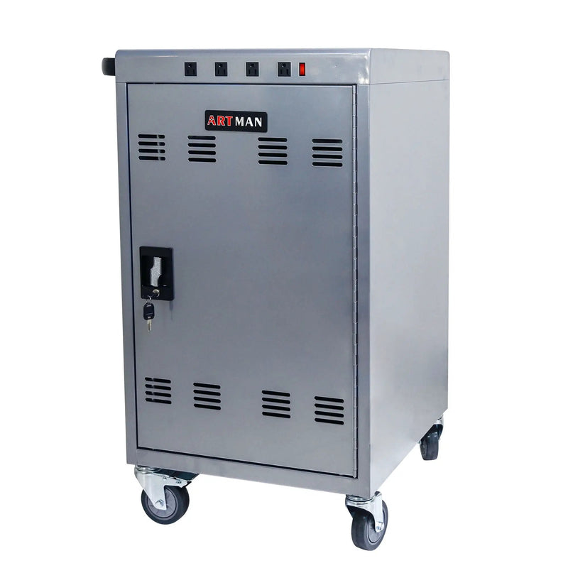 Mobile Charging Cart For Tablets Laptops 35, Device Capacity Matt Metal by HouseOfZazla