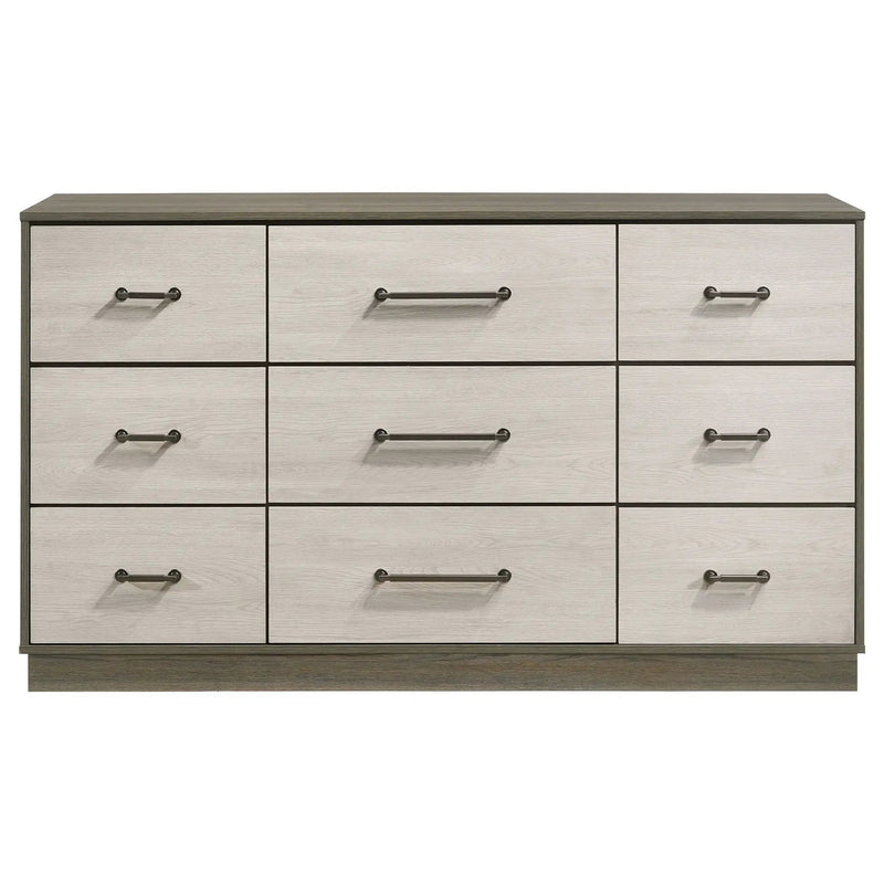 Fenwick 9-drawer Dresser Grey Oak by Unique Piece Furniture