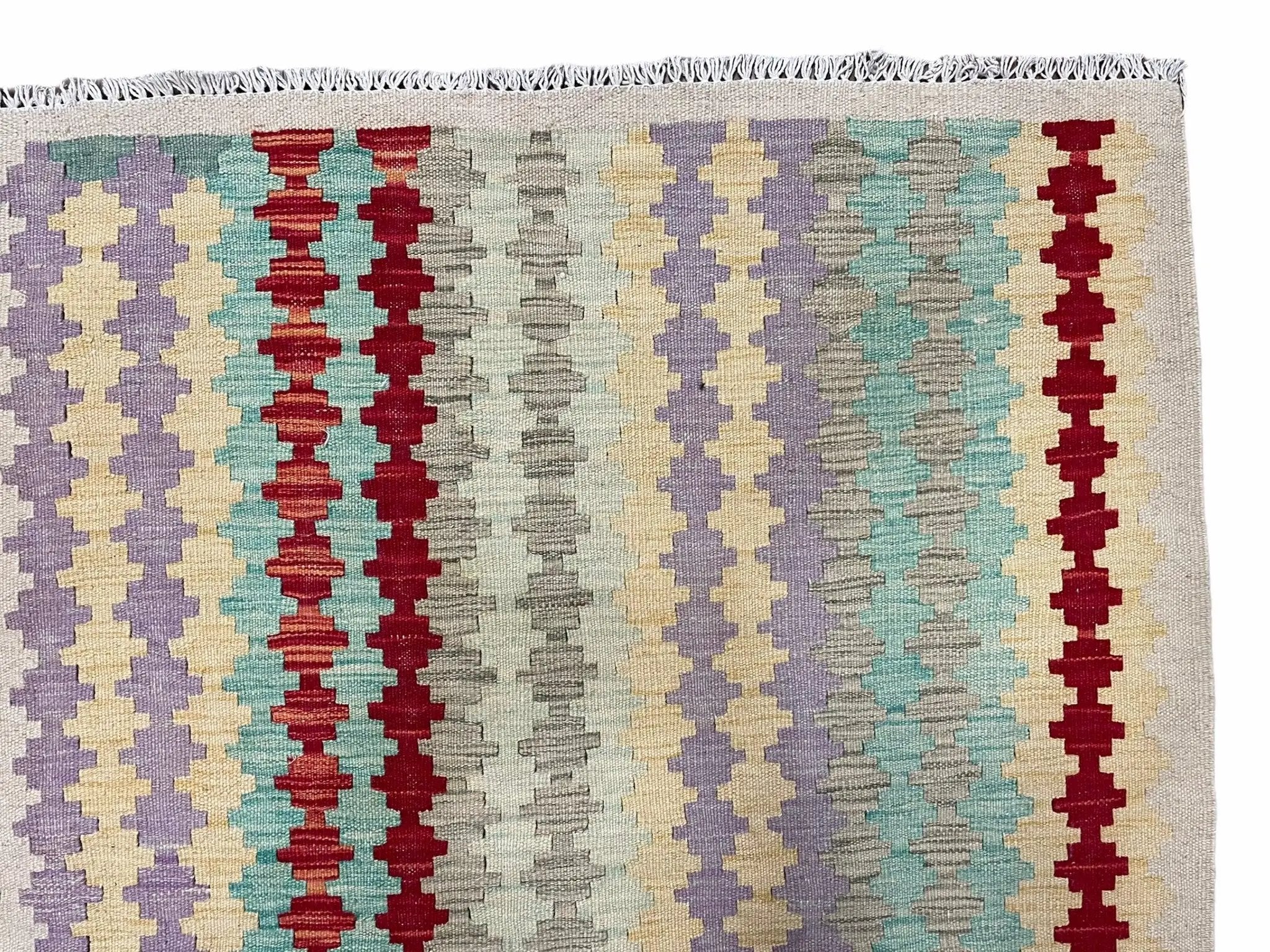 Colorful Kilim Rug 6x8 Multicolor Turkish Kilim Rug 6 x 8 Flat Weave Kilim Playful Anatolian Kilim Wool Kilim New Rug by Jewel Rugs