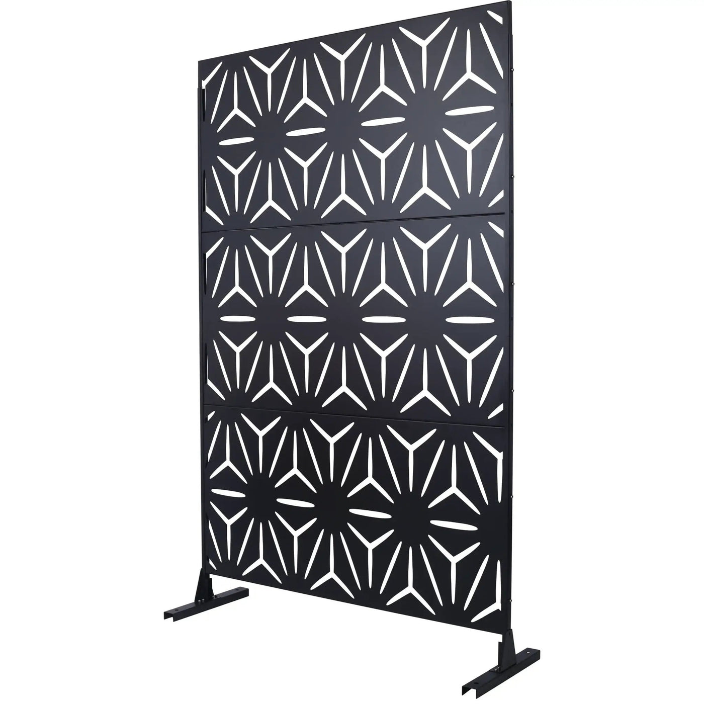Outdoor & Indoor Metal Privacy Screen, Freestanding Decorative Panels by HouseOfZazla