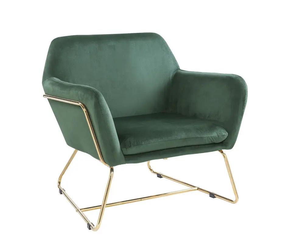 Keira - Accent Chair With Metal Base by Unique Piece Furniture
