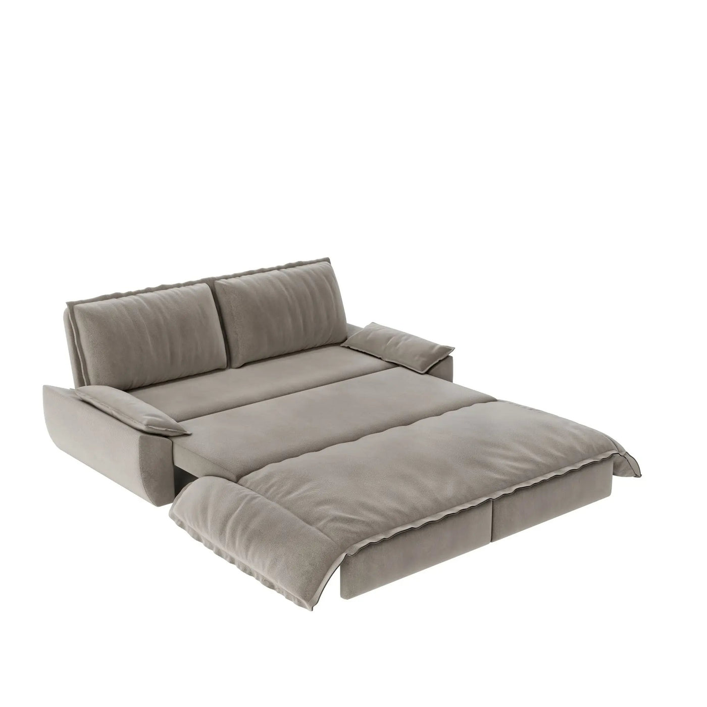 Queen Pull Out Bed, 3 In 1 Convertible Sleeper Sofa by HouseOfZazla
