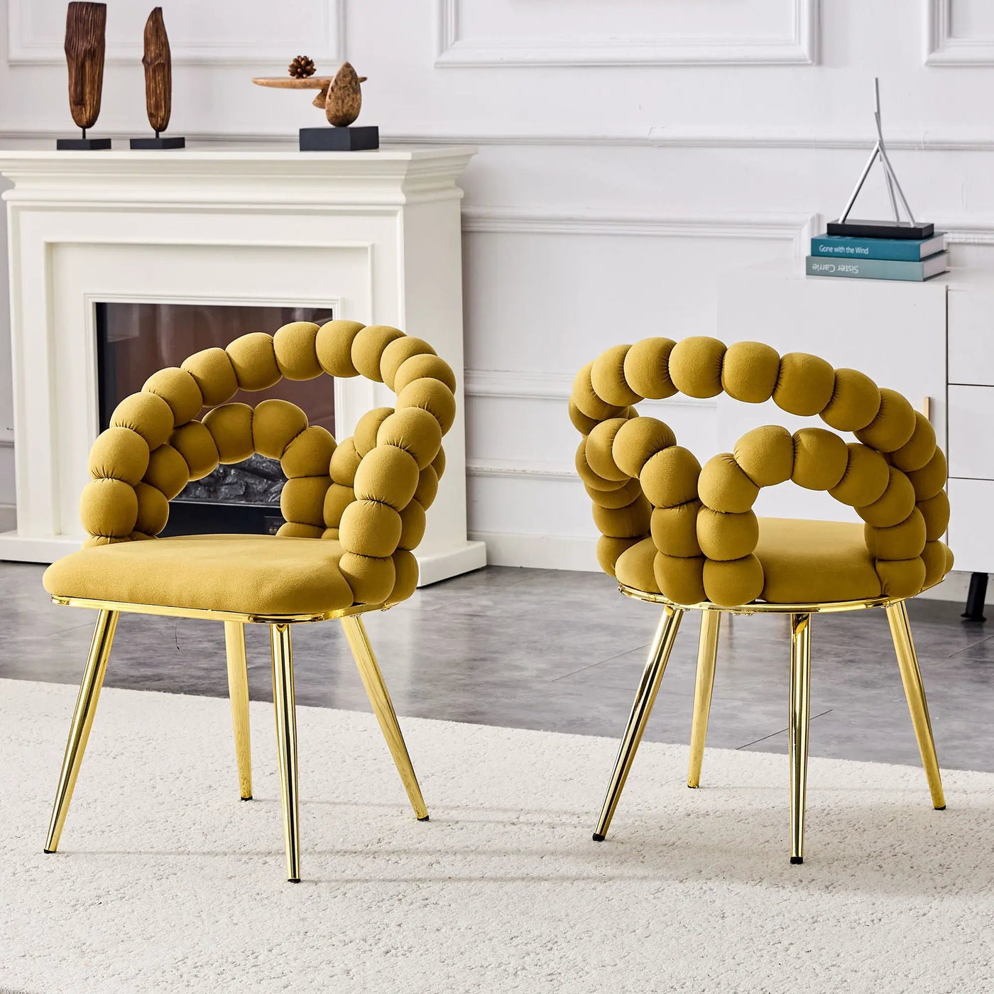 Puffy Bubble, Ball Chain Chairs For Dining Room by Unique Piece Furniture